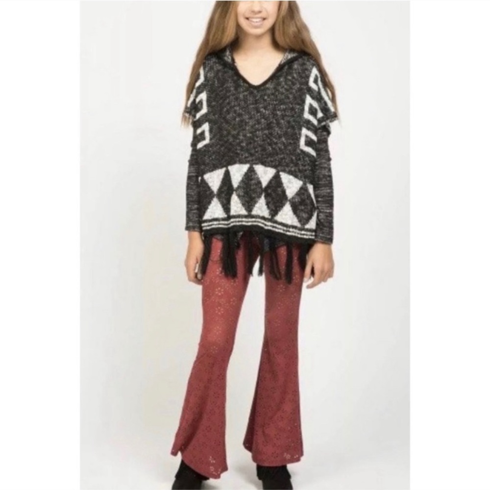 🌞 PPLA : mohair blend hooded poncho